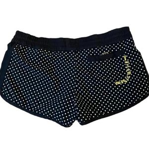 VOLCOM STONE BOARD SHORTS-BLACK/WHITE/YELLOW-SIZE M-LOW RISE